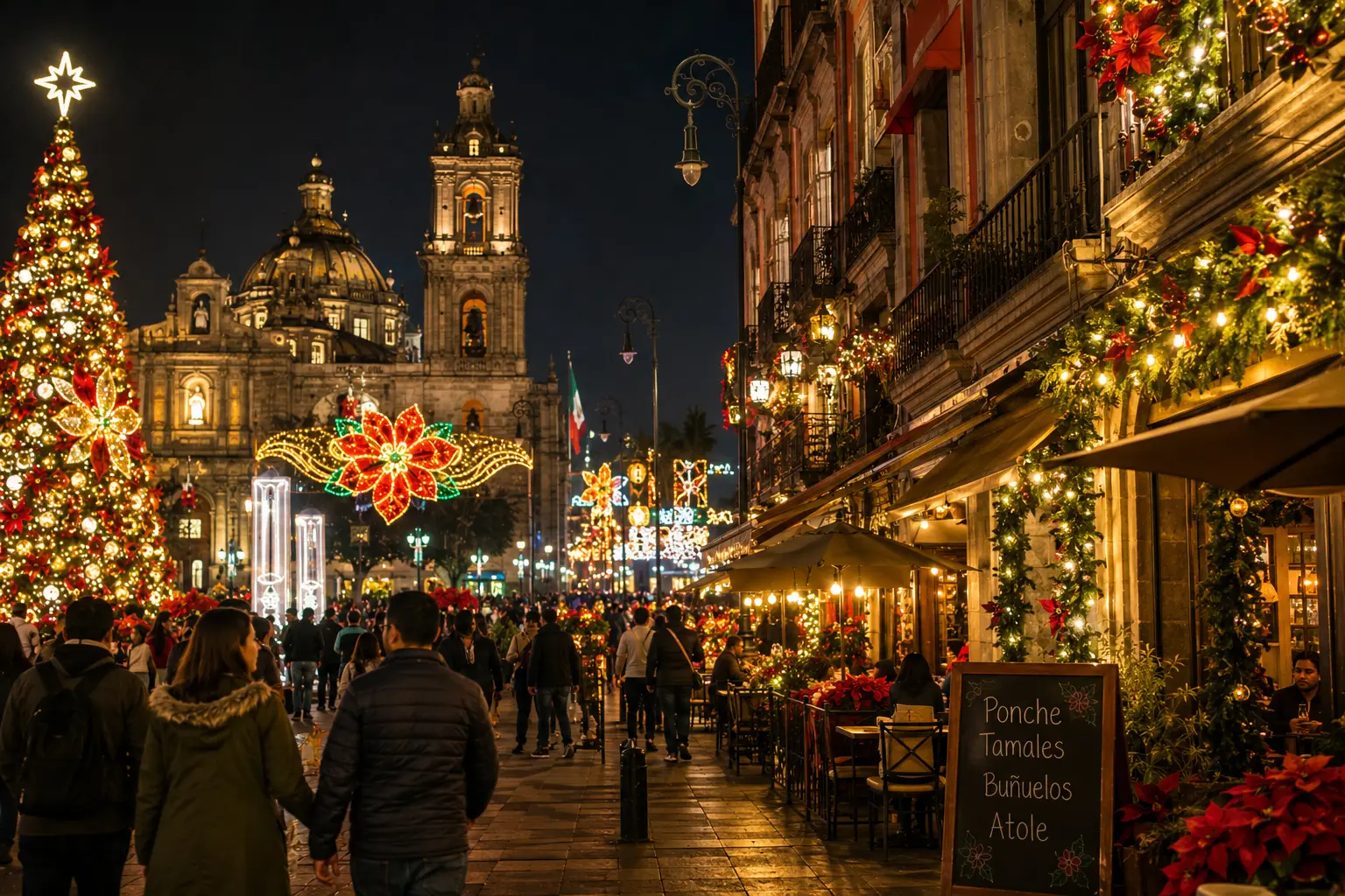La Ciudad de México en diciembre: Navidad y Posadas