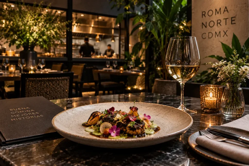 Fine Dining and Michelin Stars, Walking from Roma Norte